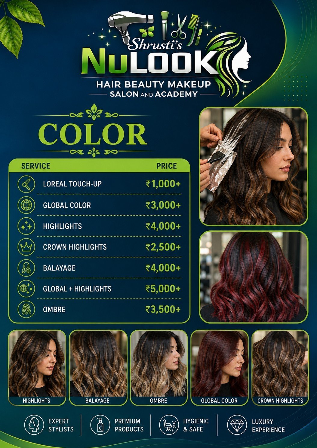 Hair Color Balayage NuLook