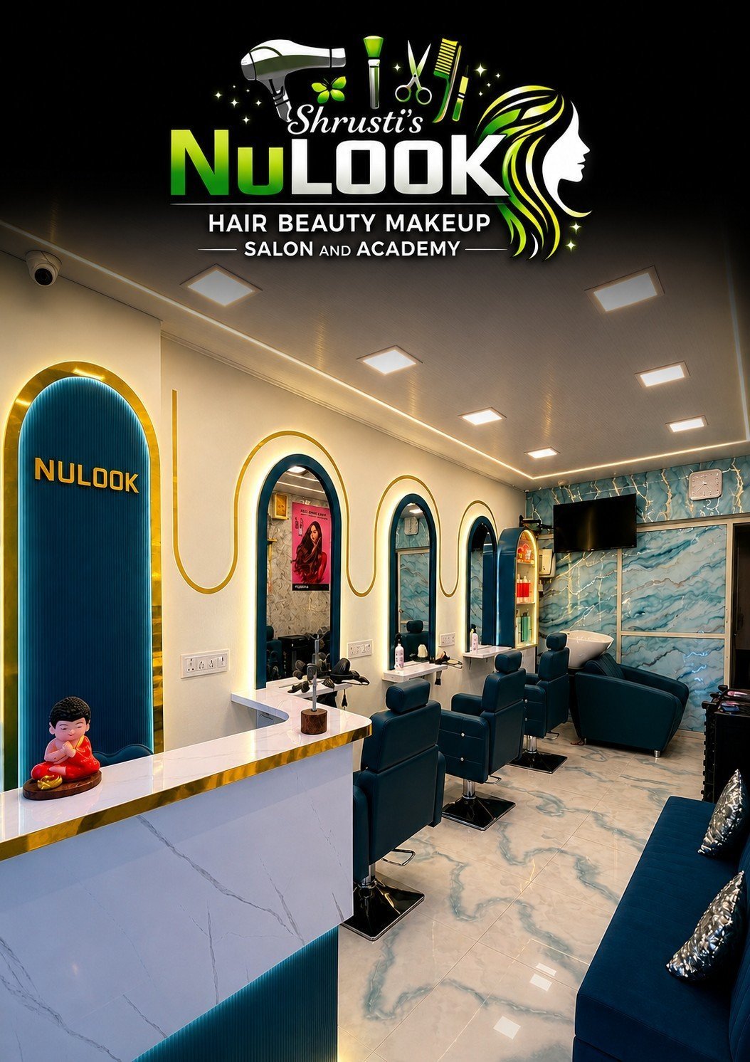 NuLook Luxury Salon Ambience Mumbai